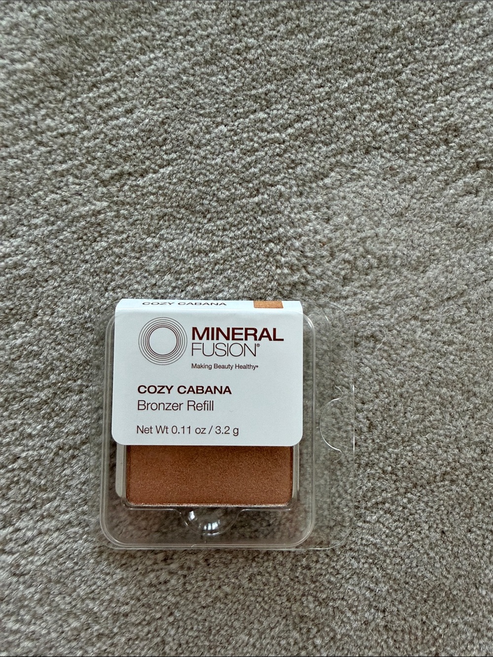 NIB Mineral Fusion Bronzer Refill in Cozy Cabana